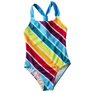 Maaji Girls Ruffle Trim Tankini Swimsuit Set Tankini Swimsuit