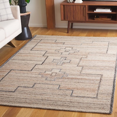 SAFAVIEH Hand-Tufted Kenya Carey Southwestern Wool Rug
