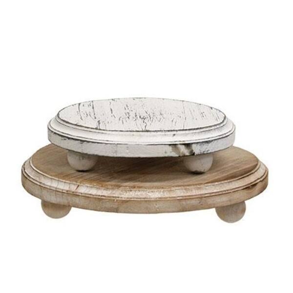 2/Set Distressed Whitewashed Wooden Risers - N/A - Bed Bath & Beyond ...