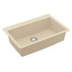 preview thumbnail 11 of 57, Karran QT-812 Top Mount 33 in. Large Single Bowl Quartz Kitchen Sink Kit