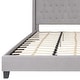 preview thumbnail 77 of 93, Tufted Upholstered Nailhead Trim Platform Bed