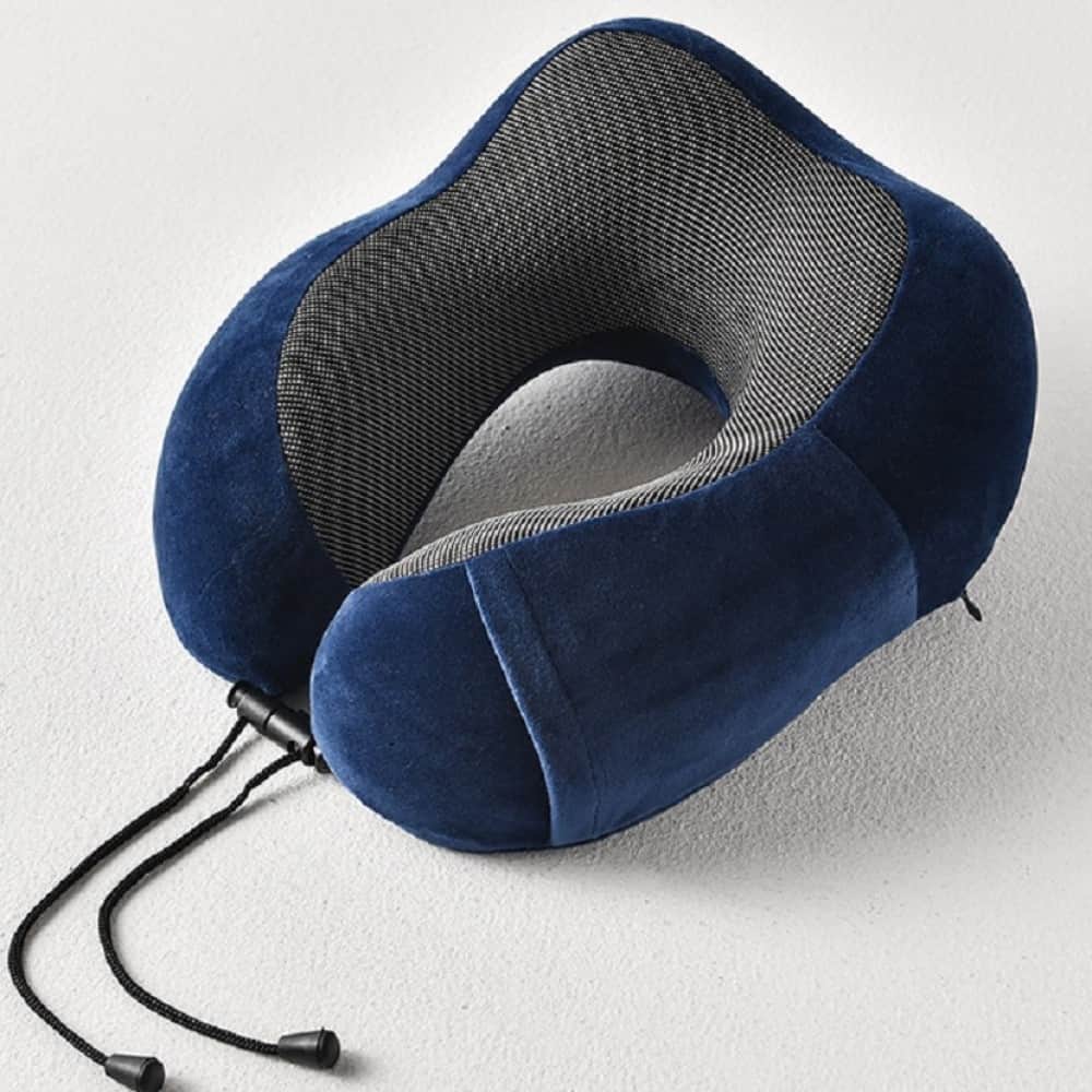 Shatex Memory Foam Round-neck Pillow Head Support Soft Pillow for ...