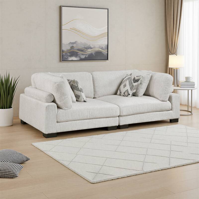 Fremont & Park Abbeville Microfiber Living Room Loveseat