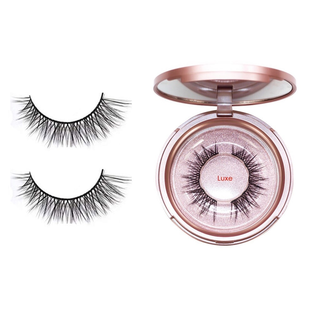 Magnetic Eyeliner With 3D Magnetic Eyelashes & Tweezers Waterproof Kit (Eye Makeup Primer - 1 Piece)