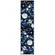 preview thumbnail 49 of 69, SAFAVIEH Carousel Kids Kyle Solar System Rug 2' x 8' Runner - Dark Blue/Light Blue - Runner