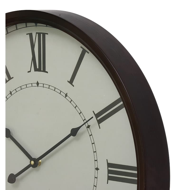 White Metal Decorative Wall Clock