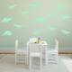 Walplus Peel and Stick Glow In The Dark Dinosaur Wall Stickers Home Room Decor