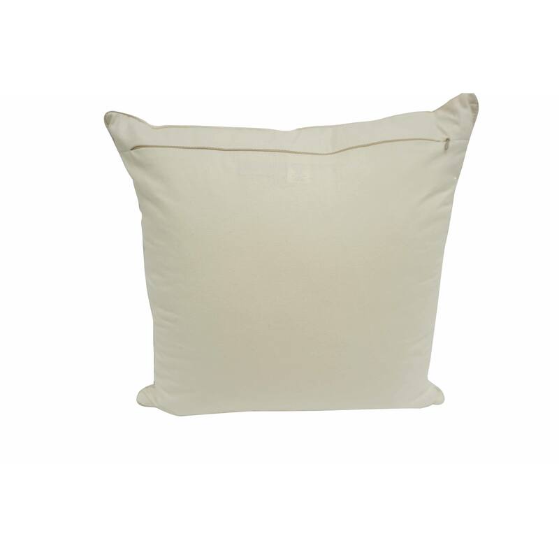 Home&Manor Foothill Vintage Raw Silk Pillow 18"