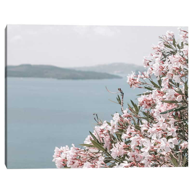 Summer In Santorini Canvas Art Print