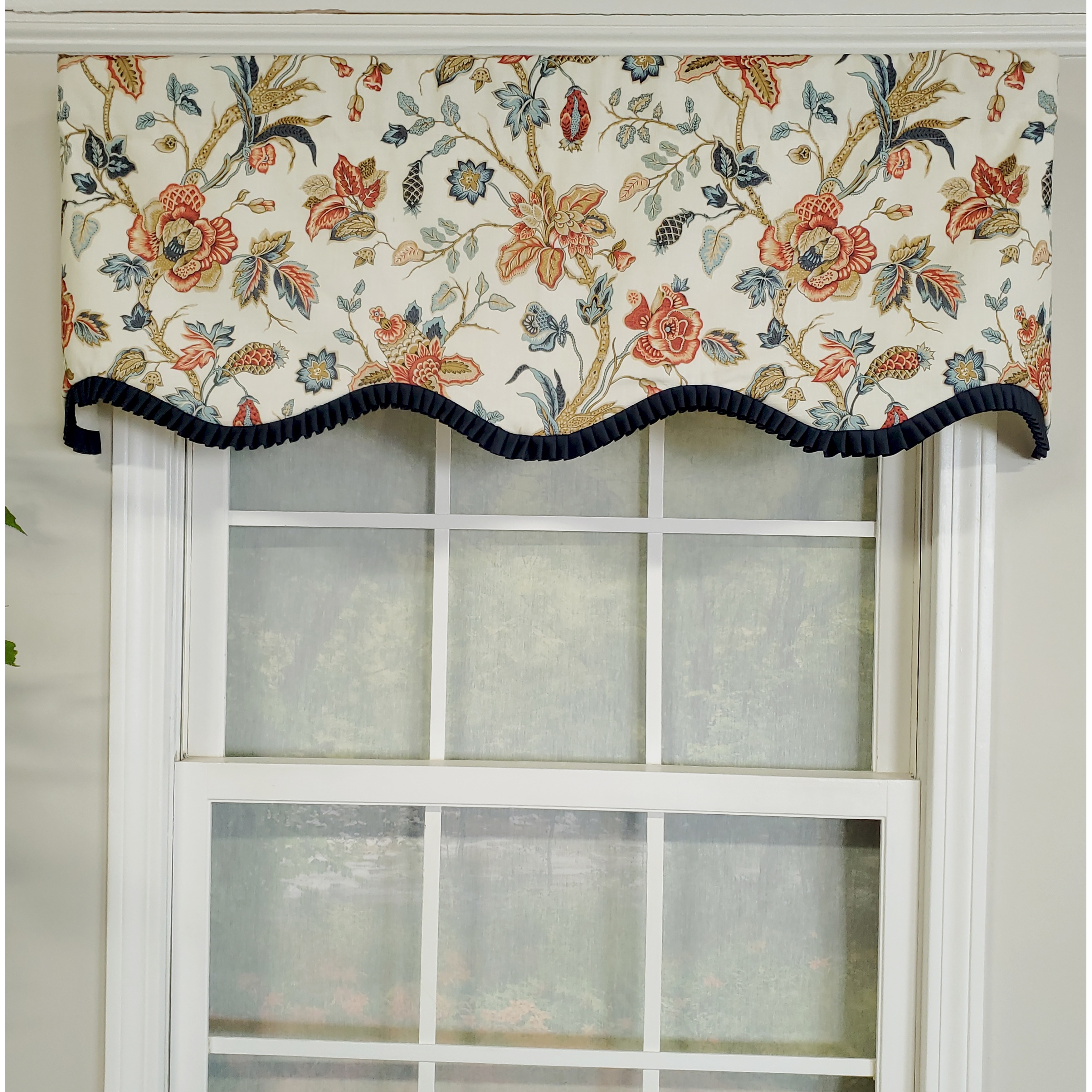 RLF Home Giana Ruffled Provance Valance