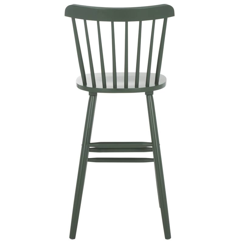 SAFAVIEH Aida 30-inch Spindle Farmhouse Bar Stool (Set of 2) - 19.9" x 19.8" x 38" - 20"W x 20"D x 43"H