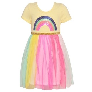 rainbow easter dress
