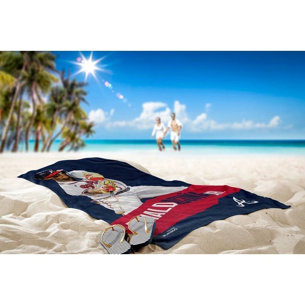 MLB Atlanta Braves Beach Towel - Thumbnail 2