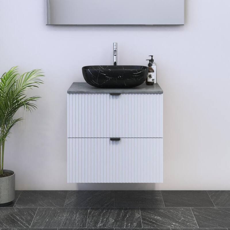 Nicole 2S 60 Floating Bathroom Vanity (24" Width)