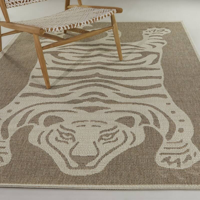 Tony Patio Tiger Indoor/Outdoor Area Rug