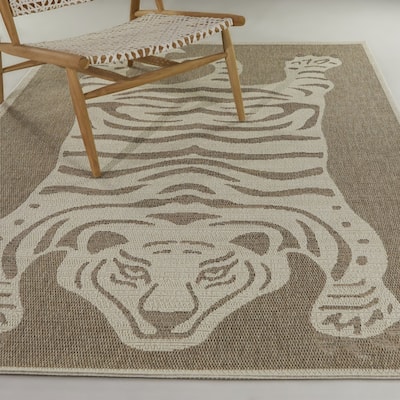 Tony Patio Tiger Indoor/Outdoor Area Rug