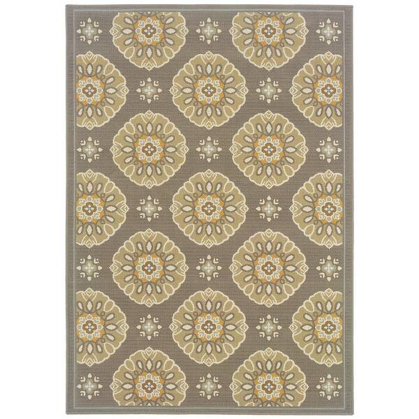 Shop Bar Harbour Floral Indoor Outdoor Area Rug On Sale Overstock 7521427