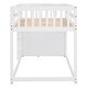 preview thumbnail 42 of 44, Espresso Twin Bunk Bed with 4 Drawers & 3 Shelves - Durable & Classic