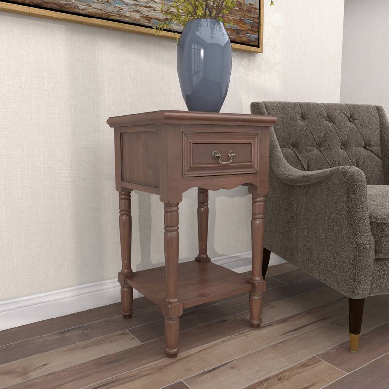 MDF Traditional Accent Table 29 x 16 x 16