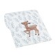 preview thumbnail 3 of 4, Bedtime Originals Deer Park Gray Baby Blanket