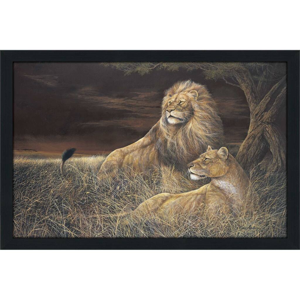 "Winds Serengeti" by Ruane Manning Print on Acrylic