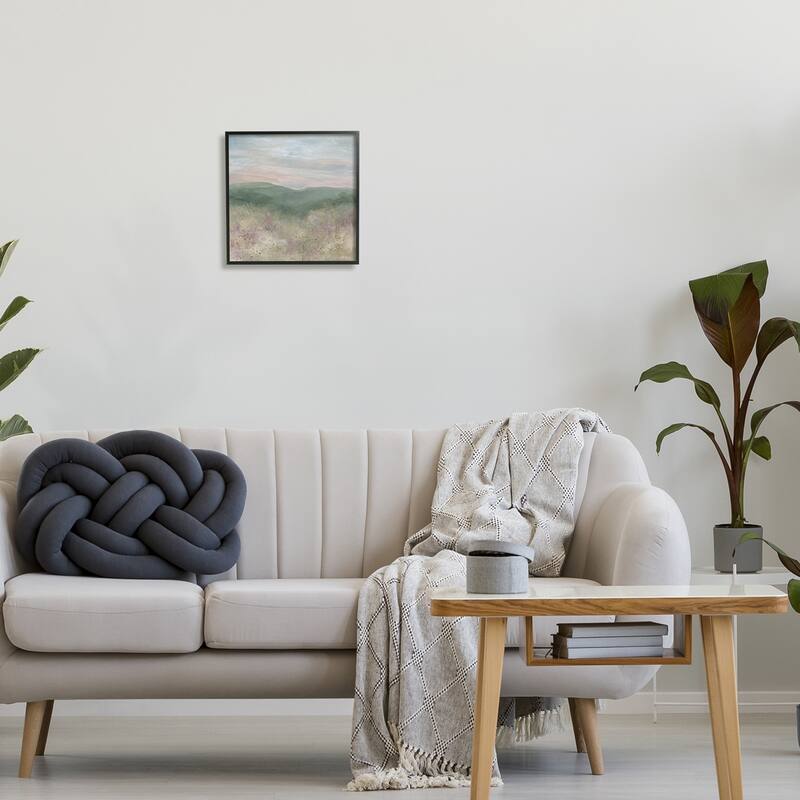 Stupell Mysterious Mountain Nature Abstract Forest Tree Tops Framed Wall Art, Design by Carol Robinson