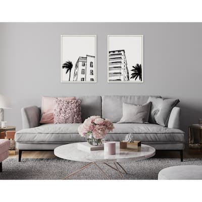 Kate and Laurel Sylvie Art Deco Canvas Art by Creative Bunch Studio