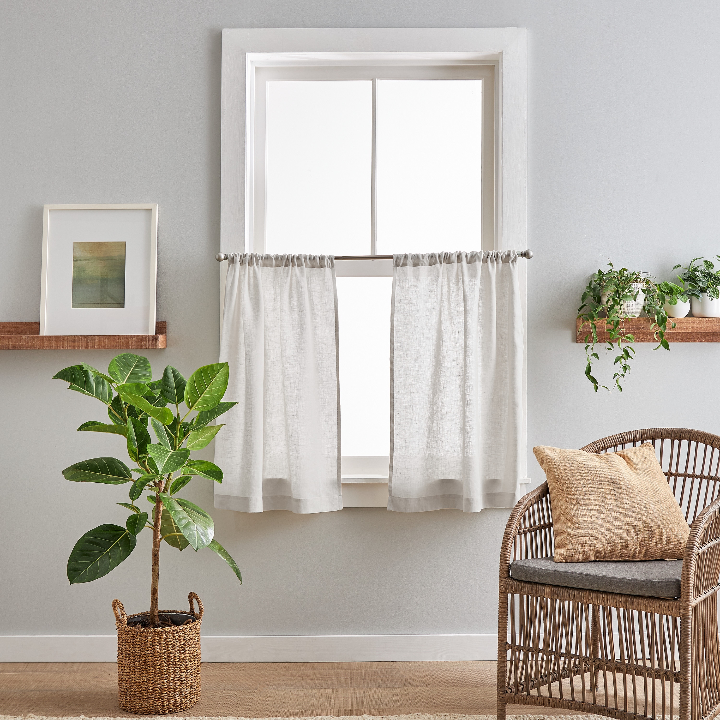 Peri Home 100% Linen Tier Pair