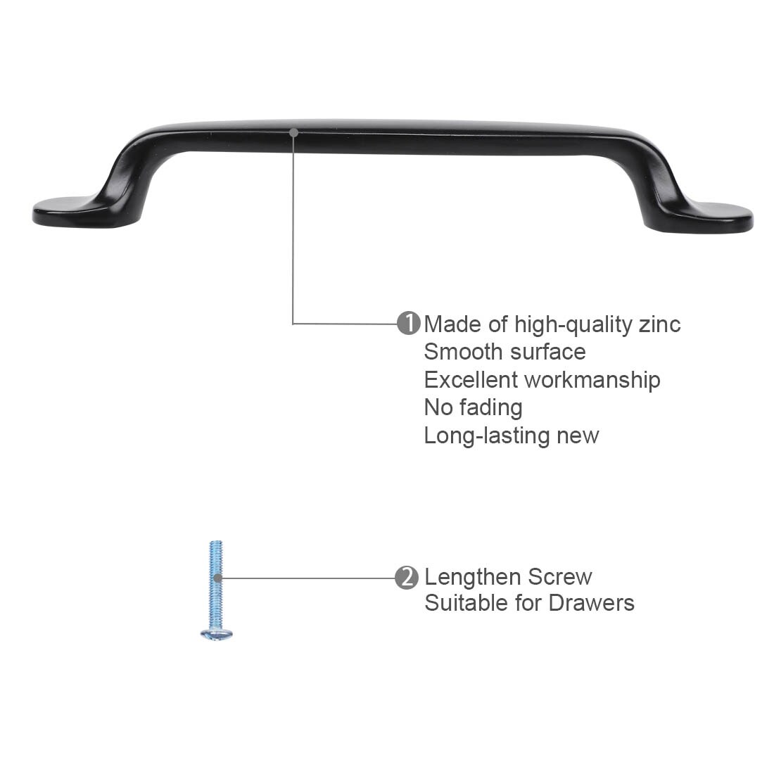 Shop Cabinet Handles Drawer Pulls 5 Hole Center For Furniture