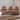 Brown Wood Sweet Seasonal Message Christmas Table Sitters Set of 3 - 8" H x 5.75" W x .75" D