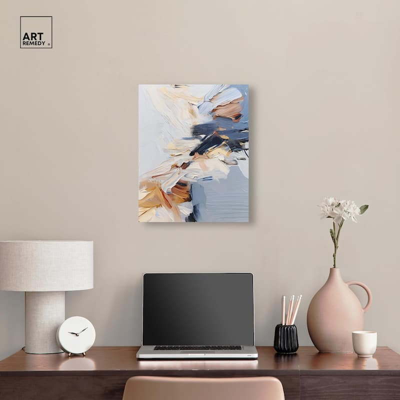 A Symphony in White II Canvas by Art Remedy, Gallery Wrapped