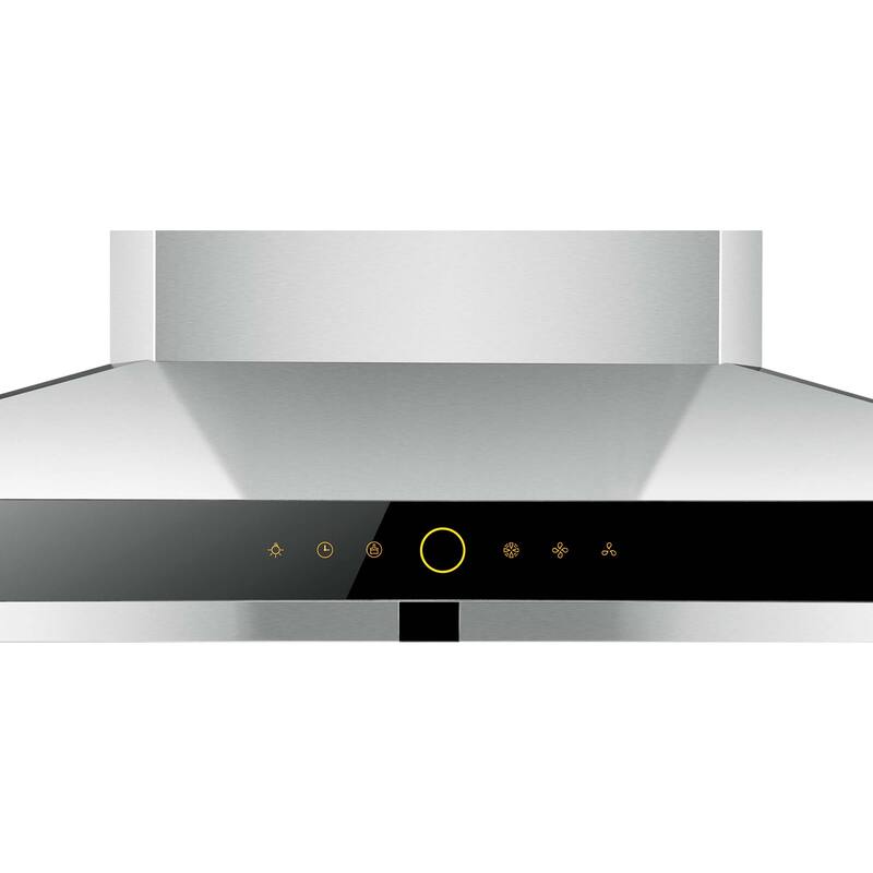 FOTILE Perimeter Vent Series 36 in. 1000 CFM Wall Mount Range Hood with