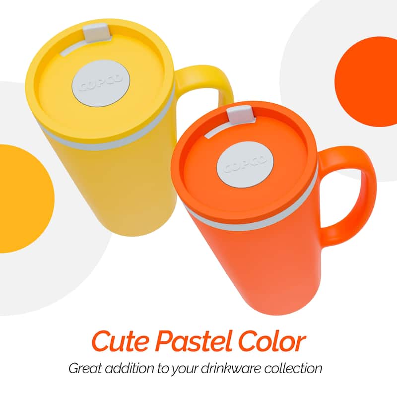 Copco Set of 2 Cone Desk Mugs