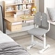 preview thumbnail 15 of 28, Costway Kids Desk Chair with Adaptive Double Backrest, Adjustable - See Details