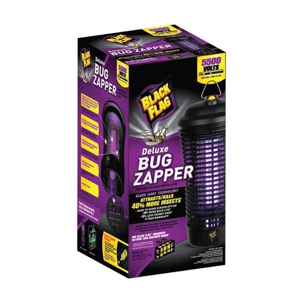 Black Flag Deluxe Outdoor Bug Zapper 1.5 acre 40 watt - Overstock