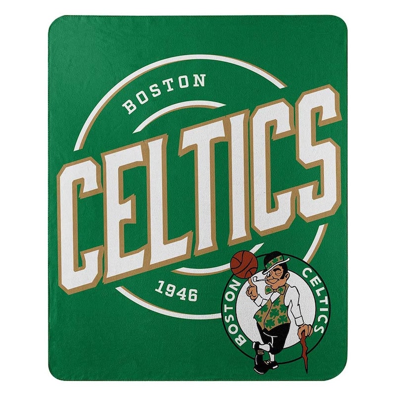 NBA Boston Celtics Campaign Fleece Throw Blanket