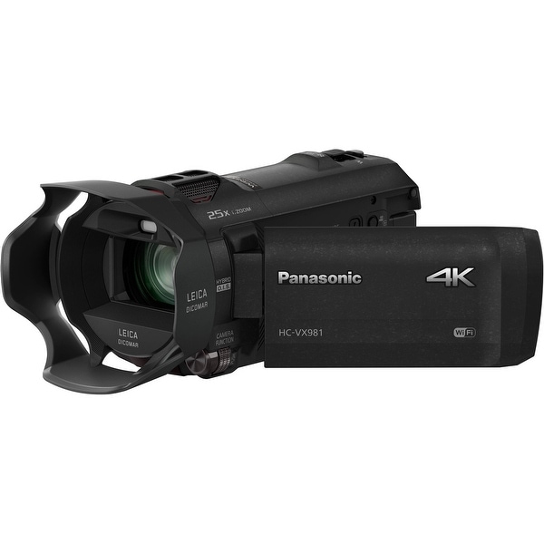 Panasonic HC-VX981K 4K Ultra HD Camcorder. Opens flyout.
