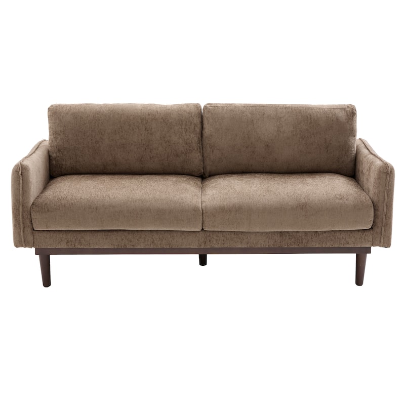 Modern Style Loveseat Sofa 75.75" Sofa Couch 2-seater Sofa with Spacious Seating Area for Living Room