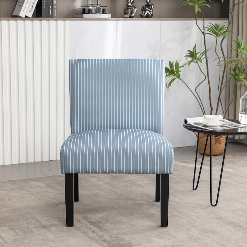 Roundhill Furniture Botticelli Upholstered Slipper Accent Chair