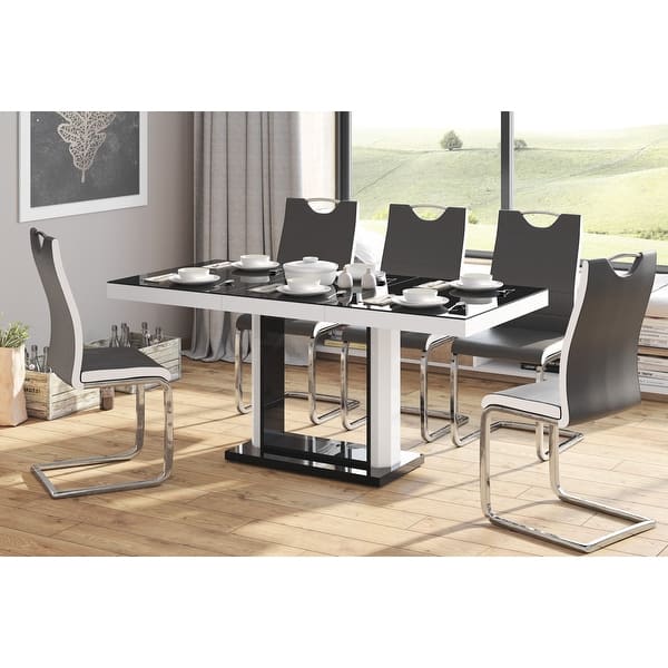 Adro Extendable Dining Table Overstock 32363534