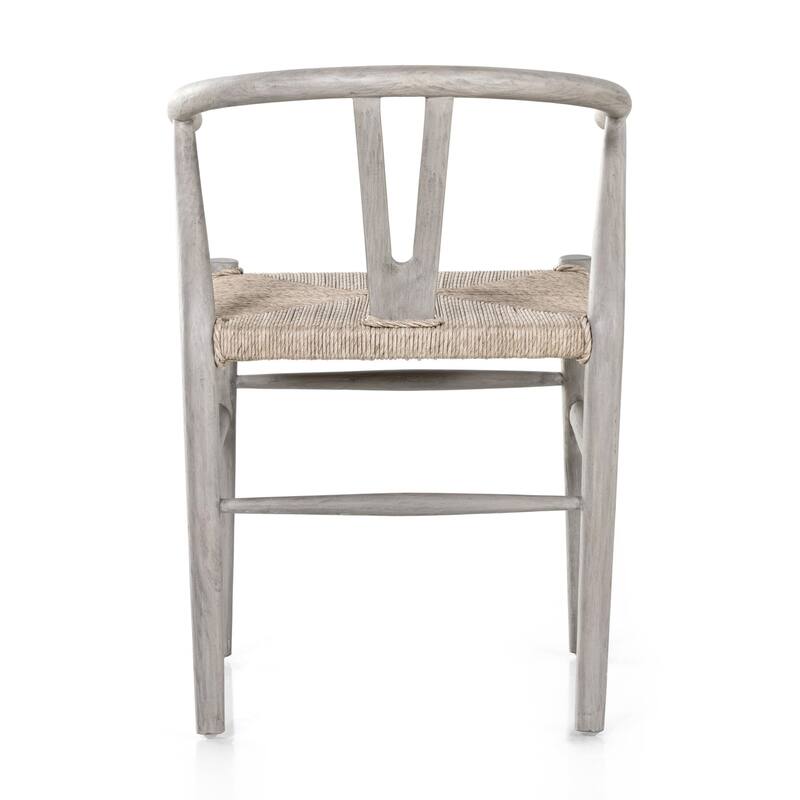 Haddock Dining Chair-Natural Teak - 21.5W x 22.5D x 31.5H