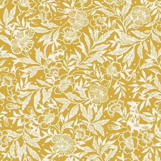 Joules Twilight Ditsy Antique Gold Wallpaper