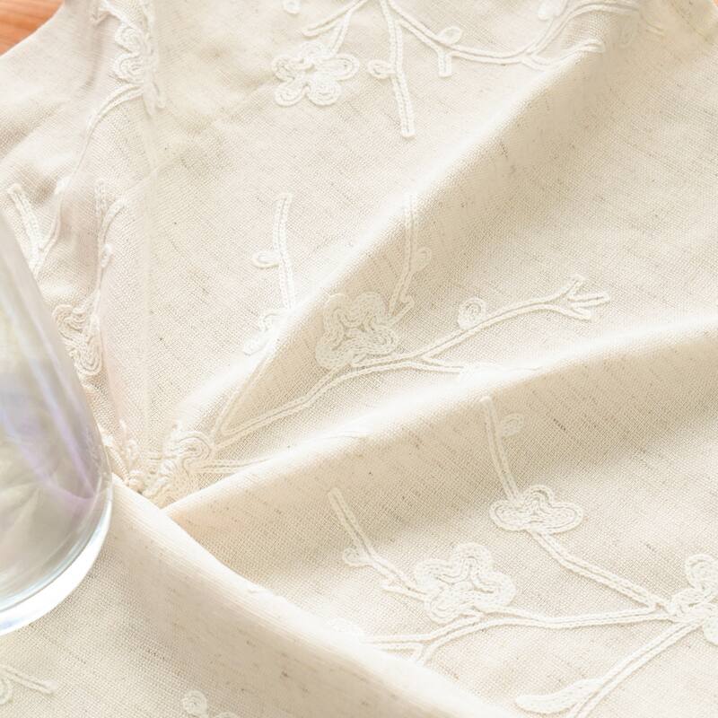 Home Soft Things Chain Embroidery Valance 2 Piece Set