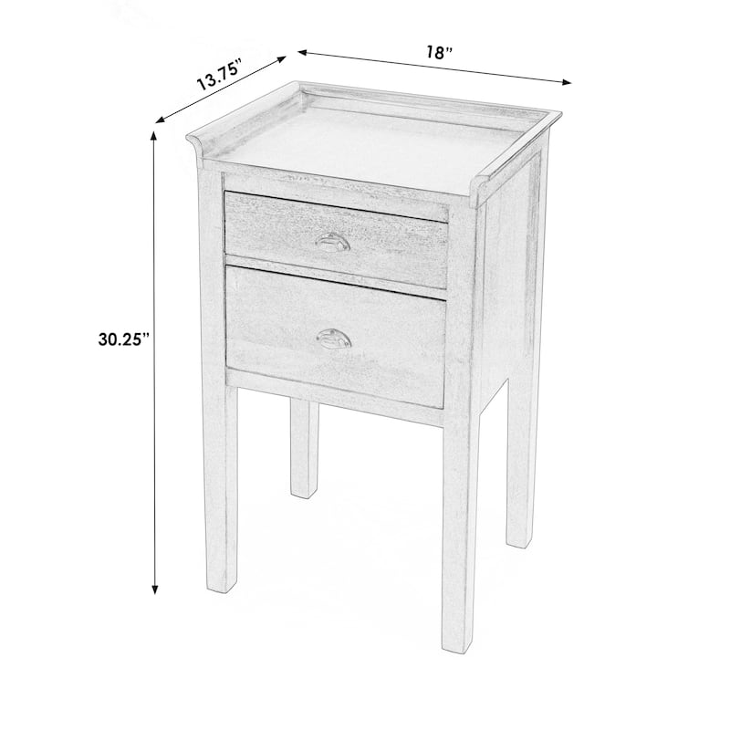 Gabriel Wood End Table
