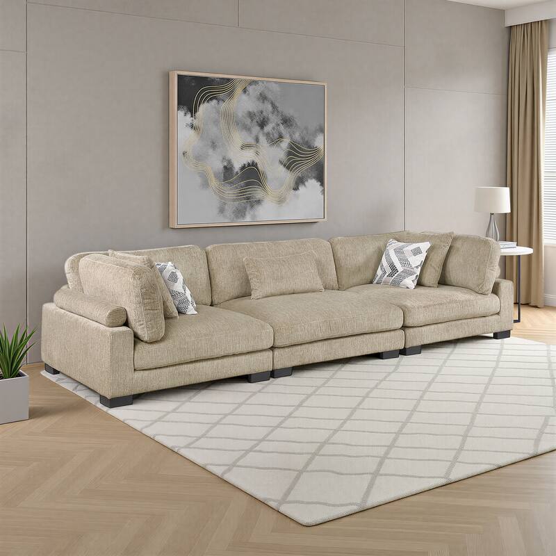 Fremont & Park Abbeville Microfiber Living Room Sofa