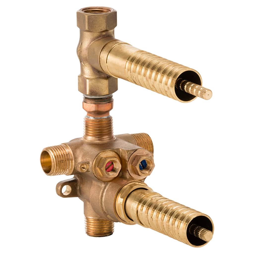 DXV 2 Handle Thermostatic with Volume Control Rough In Valve
