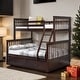 preview thumbnail 1 of 18, Twin Over Full Bunk Bed with Storage Drawers, White