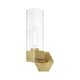 Option Brushed Brass / Clear