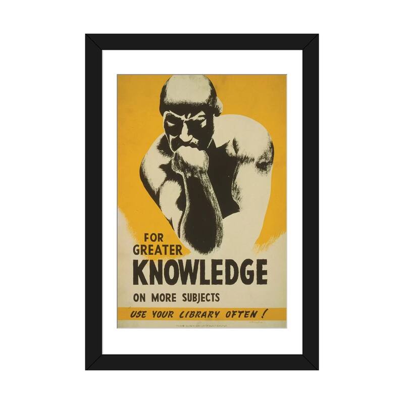 iCanvas "Use Your Library Often" by Library of Congress