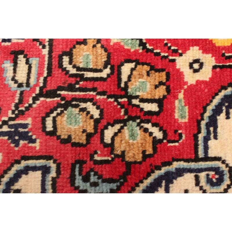 ECARPETGALLERY Hand-knotted Anadol Red Wool Rug - 3'10 x 5'9